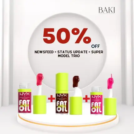 NYX Professional Fat Oil Lip Drip - Newsfeed + Status Update + Super Model