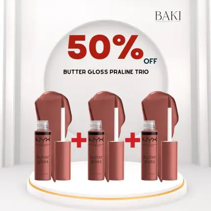 NYX Butter Gloss Praline -Trio