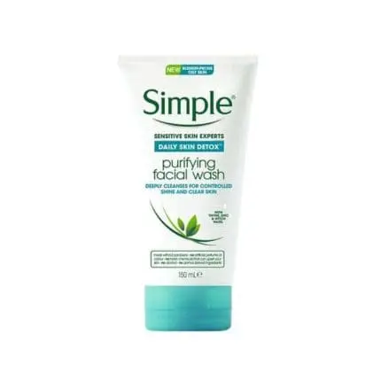 Simple Daily Skin Detox Purifying Face Wash 150ml