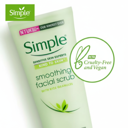 Simple Kind to Skin Smoothing Facial Scrub 75ml