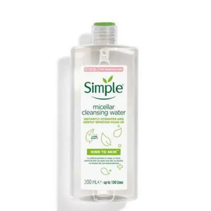 Simple Kind to Skin Micellar Cleansing Water (200ml)