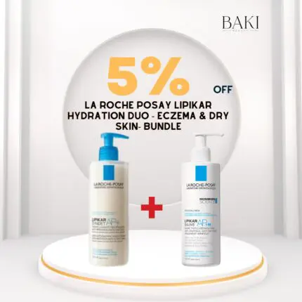 La Roche Posay Lipikar Hydration Duo - Eczema & Dry Skin- Bundle
