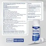Hair Regen Liquid Minoxidil for Men 5% + Dermaroller- Bundle - Image 2