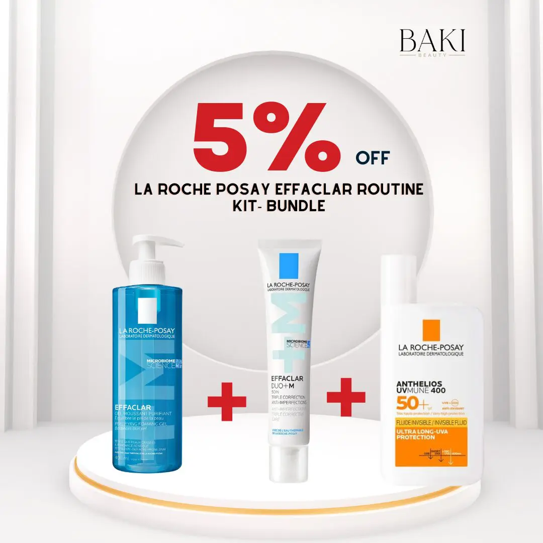 Laroche Posay (11) La Roche Posay Effaclar Routine Kit- Bundle - Image 1