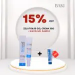 Zelaton 15 Gel Cream 30g + Niacin Gel Sample- Bundle