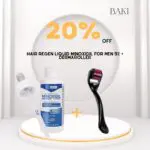 Hair Regen Liquid Minoxidil for Men 5% + Dermaroller- Bundle