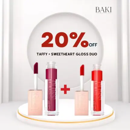 Maybelline Lifter Gloss Taffy + Sweetheart- Bundle