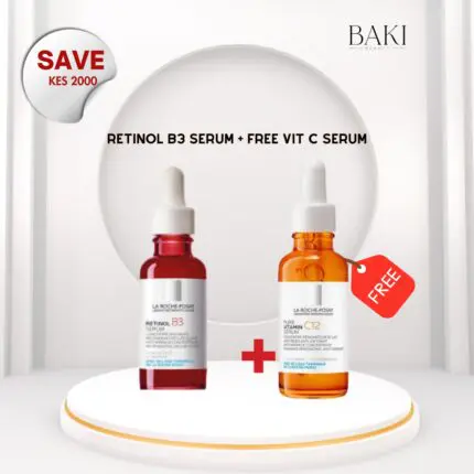 La Roche-Posay RETINOL B3 SERUM 30ml + Free Vitamin C serum10ml
