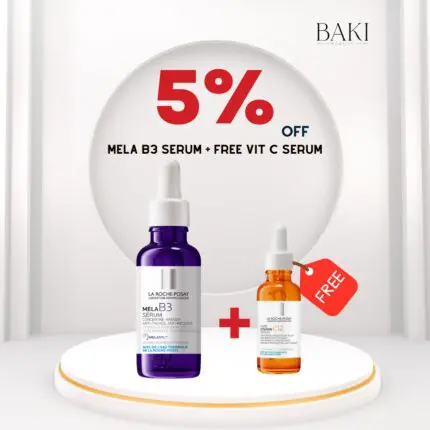La Roche Posay Mela B3 Serum + free La Roche Posay Vitamin C 10ml