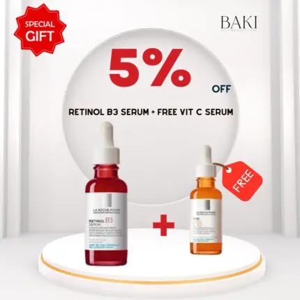 La Roche-Posay RETINOL B3 SERUM 30ml + Free Vitamin C serum10ml