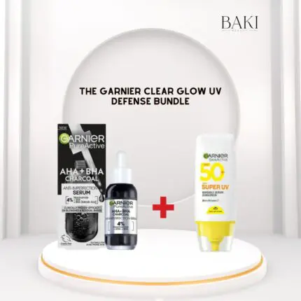 The Garnier Clear Glow UV Defense Bundle