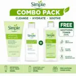 Simple Cleanse, Hydrate & Soothe Trio- bundle