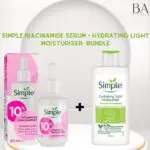 Simple Niacinamide Serum + Hydrating Light Moisturiser- bundle