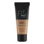 Maybelline Fit Me Matte & Poreless Foundation 332 Golden Caramel 30ml