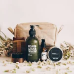 Mandevu - Beard Care Set, All in one Bundle (oil,Wash,Balm, bag ,brush )- Bundle