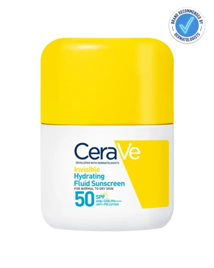 CERAVE INVISIBLE HYDRATING FLUID SUNSCREEN SPF5050ML